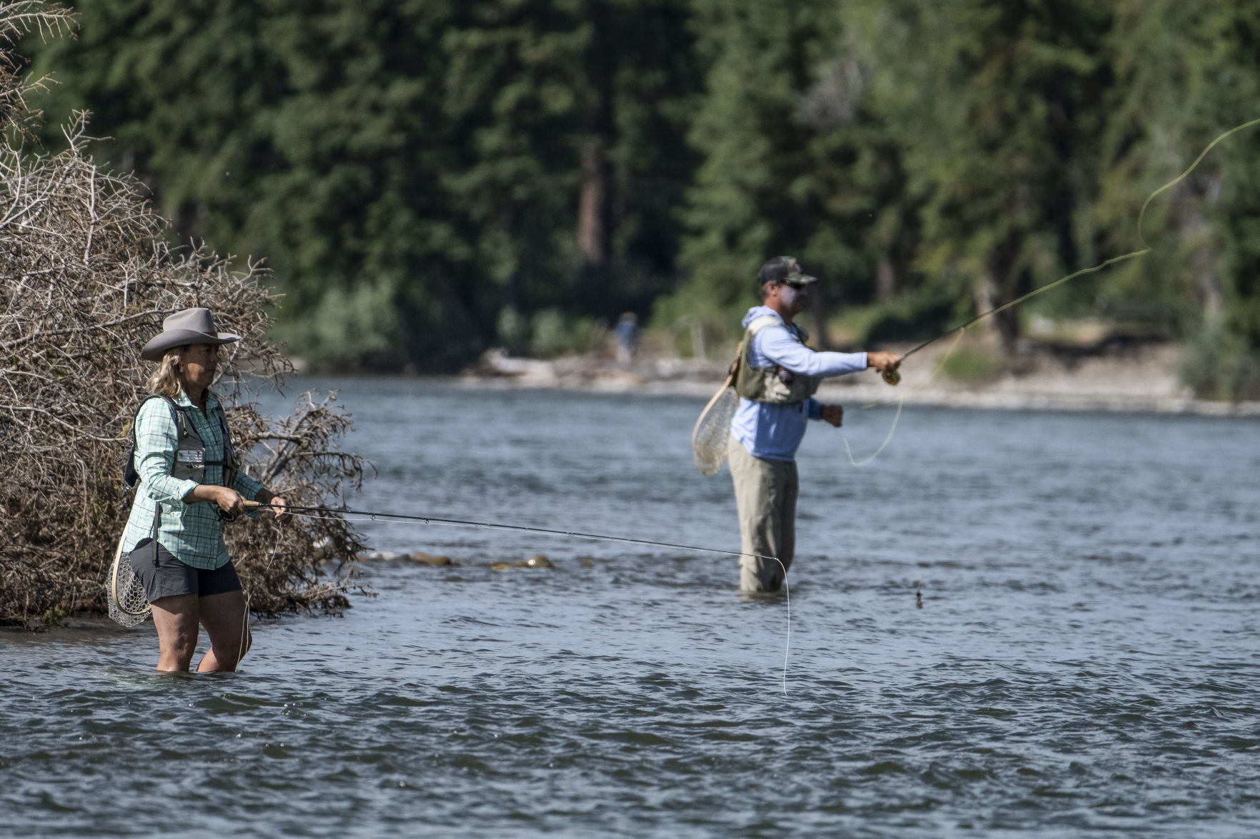 Fly fishing
